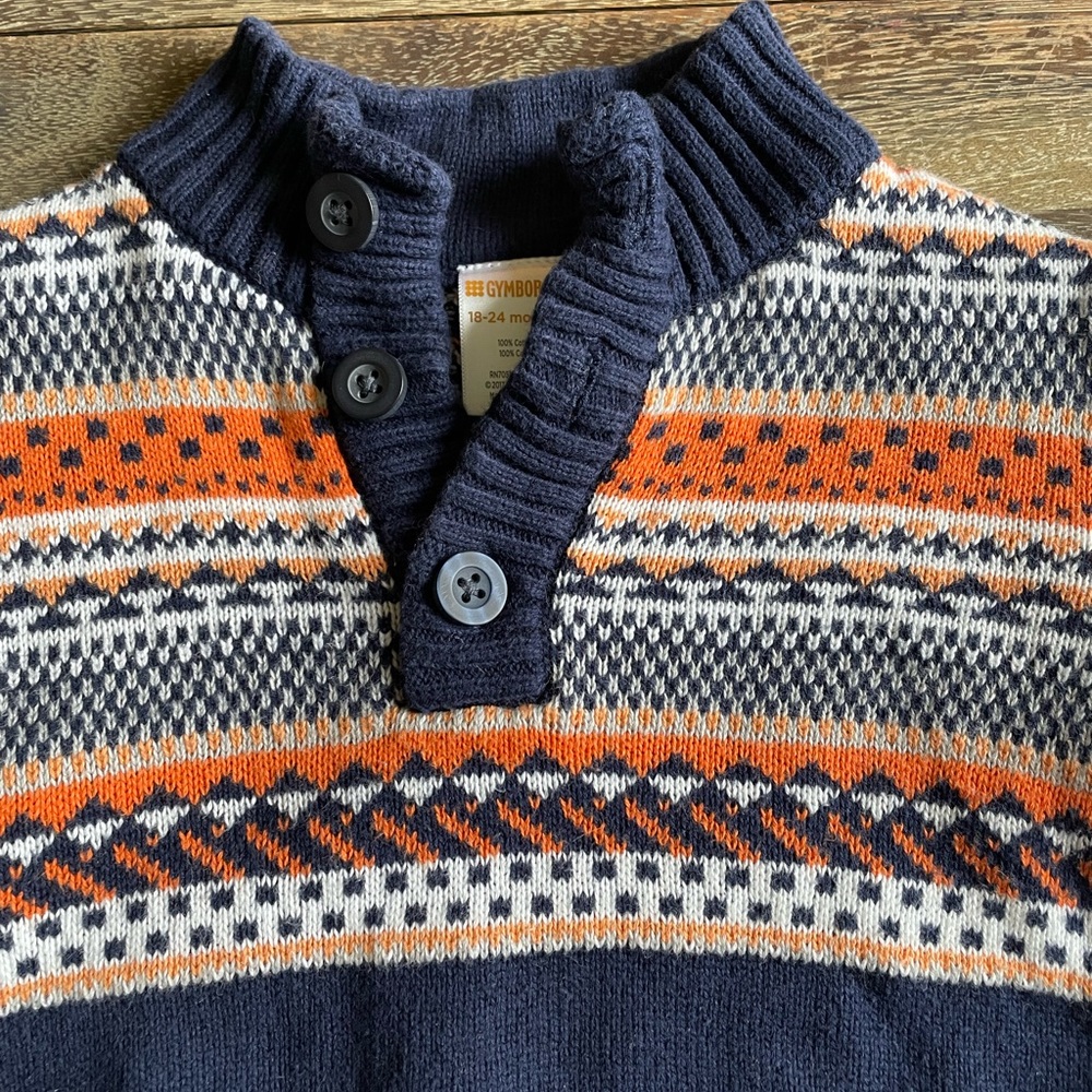 SOLD Gymboree knit autumn sweater, 18-24 months - Picture 6 of 9